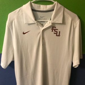 FSU Nike dri fit polo